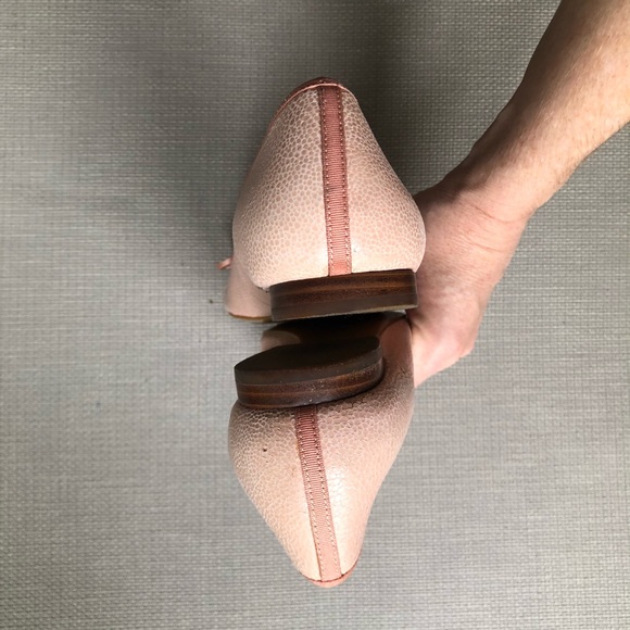 Ralph Lauren Pink Ballet Slipper Flats Austina - Picture 5 of 6